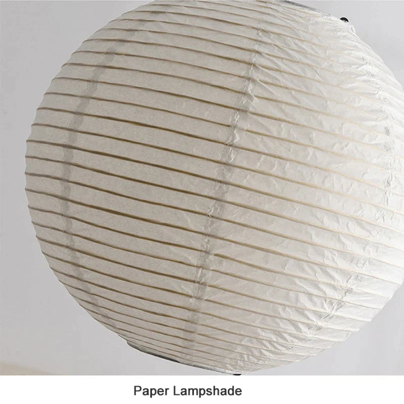 DecorBites™ Japanese Style LED E27 Round Ball Pendant Lamp for Home Decor