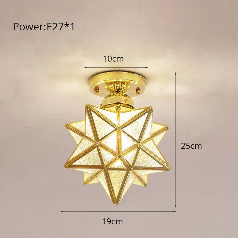 DecorBites™ Crystal Glass Nordic LED Chandelier for Modern Indoor Lighting