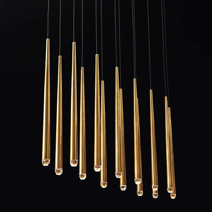 DecorBites™ Crystal LED Chandelier for Stylish Home Lighting & Elegant Decor