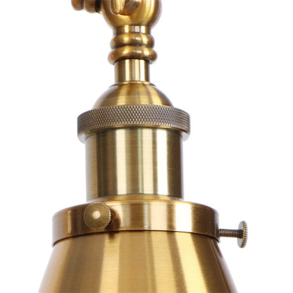 DecorBites™ LED Long Arm Wall Lamp with Pull Chain Switch for Home Hotel Bathroom