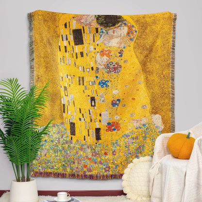 DecorBites™ Jacquard Tapestry Decorative Throw Blanket
