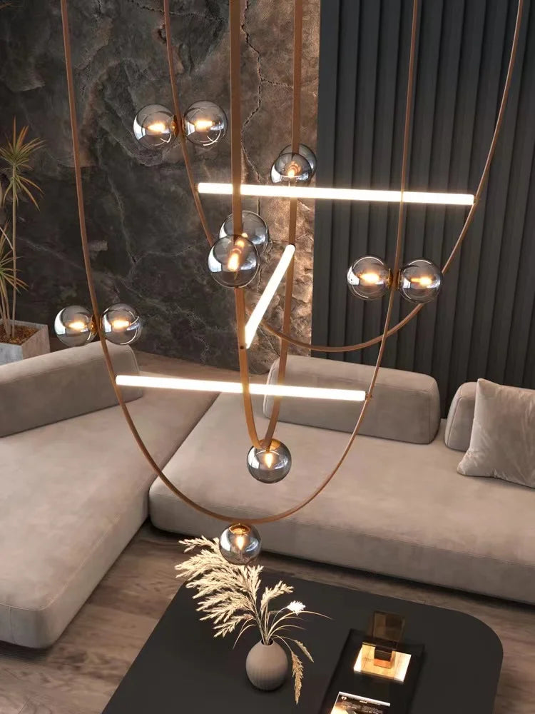 Leather Minimalist LED Lighting