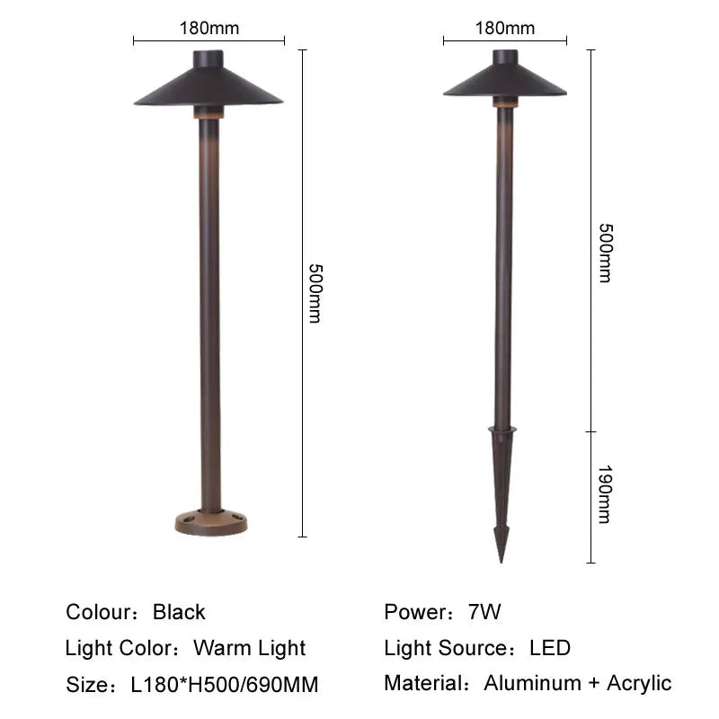 Aluminum Outdoor Spot Light