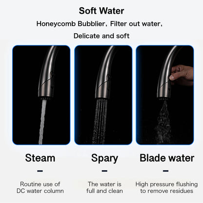 Pull Out Kitchen Faucet – Touch Control Brass Mixer Tap