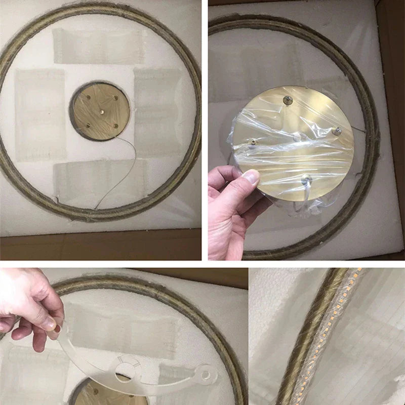 Round LED Ceiling Chandelier