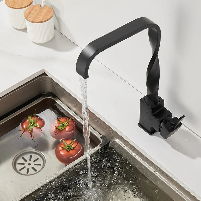 Gold Bathroom Basin Faucet Mixer