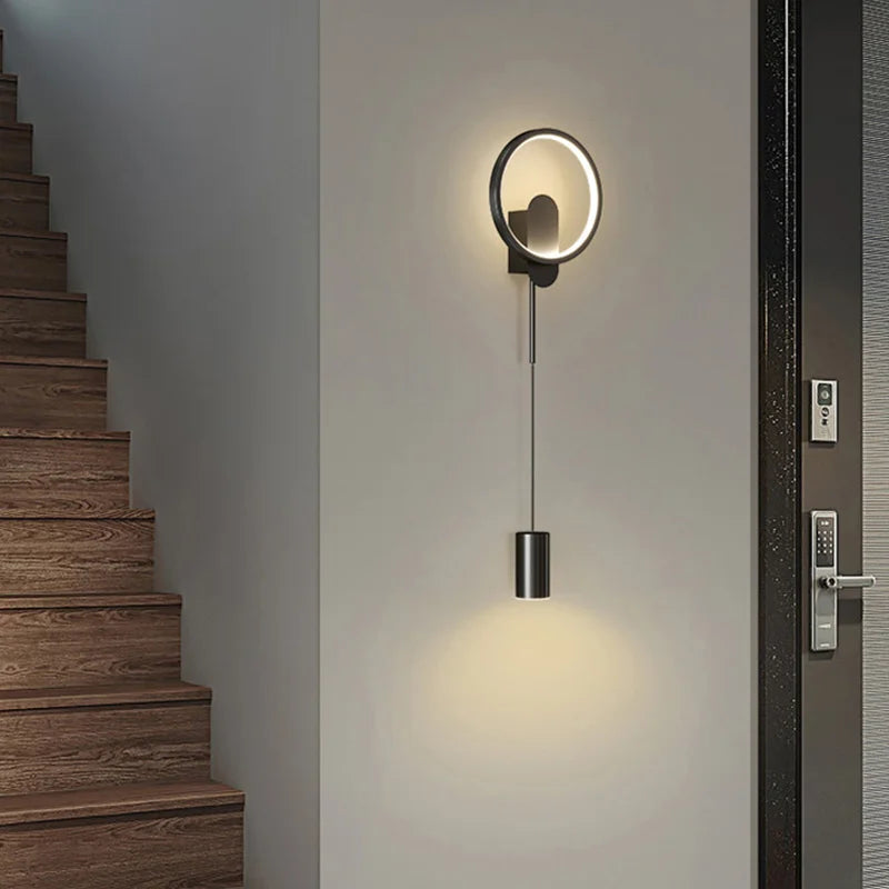 DecorBites™ Gold LED Wall Light 24W Modern Nordic Wall Lamp for Home Decor
