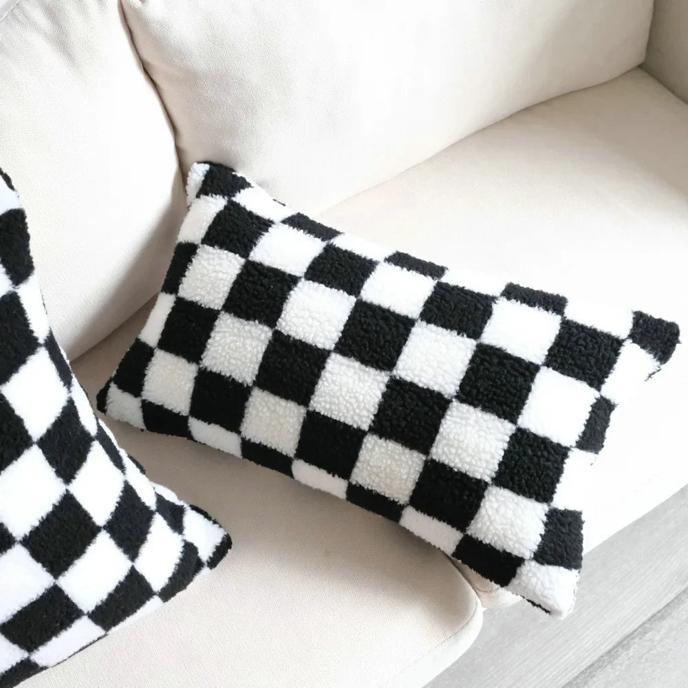 DecorBites™ Light Luxury Plush Pillow Cover Soft Modern Comfortable Home Decor Case