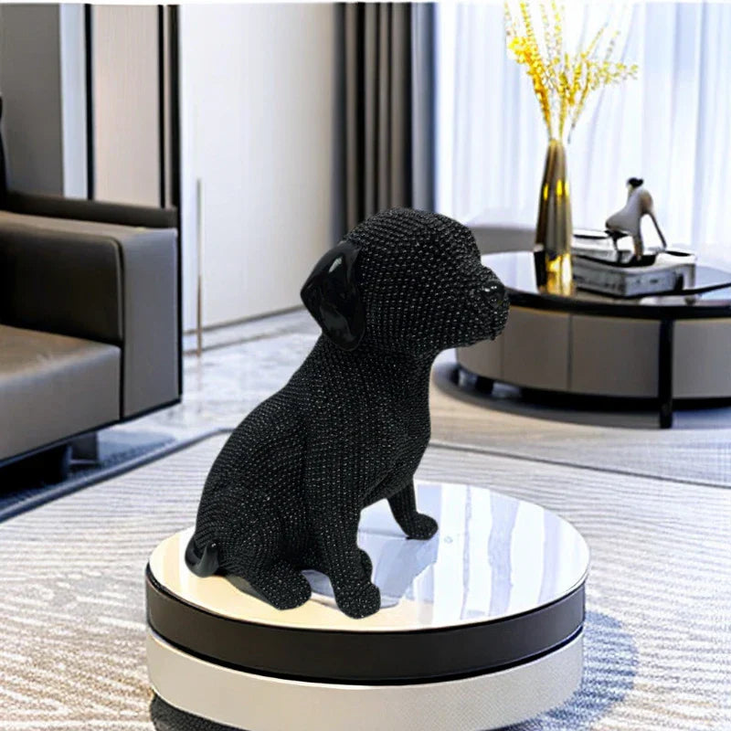Resin Labrador Dog Statue