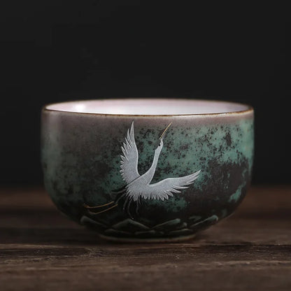 DecorBites™ Japanese Ceramic Coffee Cup Porcelain Tea Mug Drinkware Pottery Water Mugs