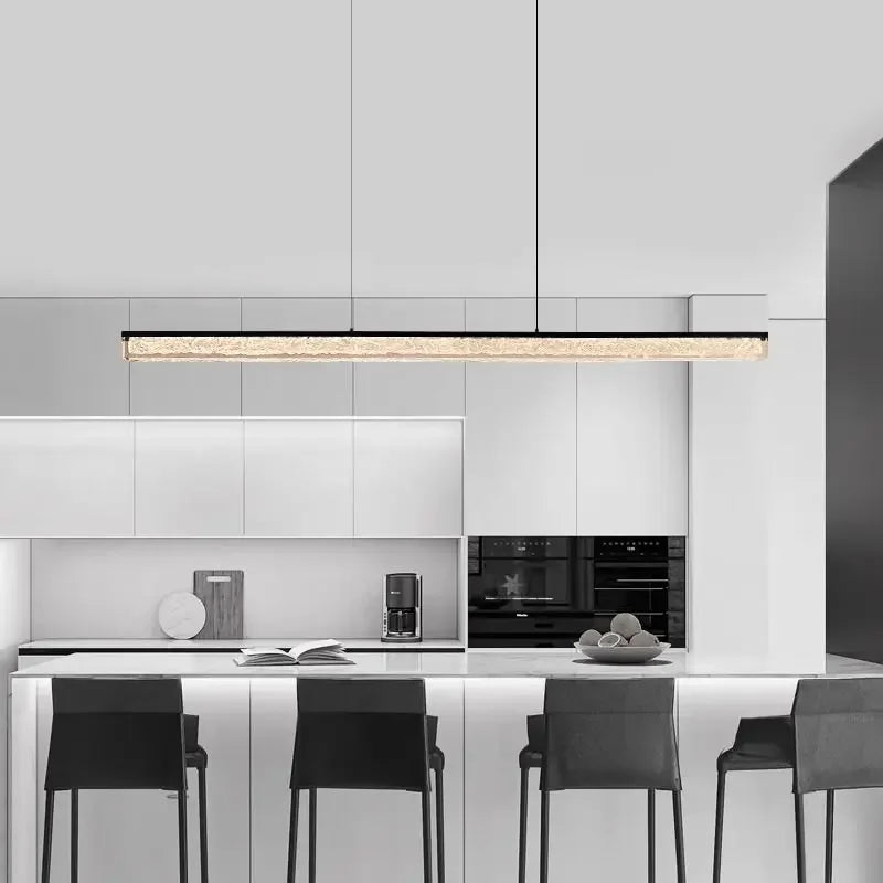 Brushed Gold LED Chandelier