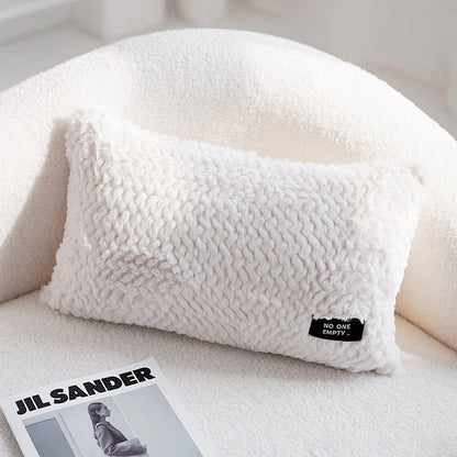DecorBites™ Geometric Texture Plush Cushion Cover - Modern Nordic Style Pillow Cases