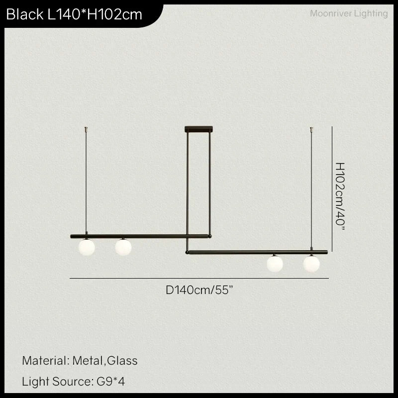 Minimalist Linear Pendant Light