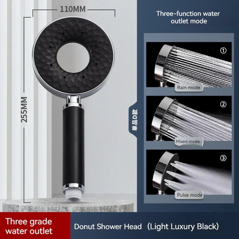 Satin Chrome Shower Accessories