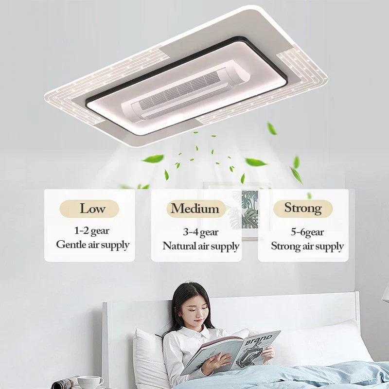 Dimmable Bladeless Ceiling Fan