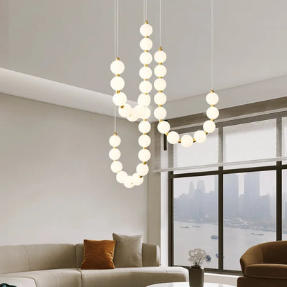 DecorBites™ Brass Round LED Pendant Lights Adjustable Wire Copper Aluminium Lamps