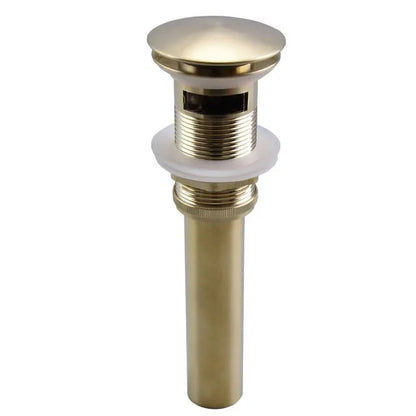 DecorBites™ Black & Brushed Gold Basin Faucets: Total Brass 3-Hole Waterfall Sink Faucet