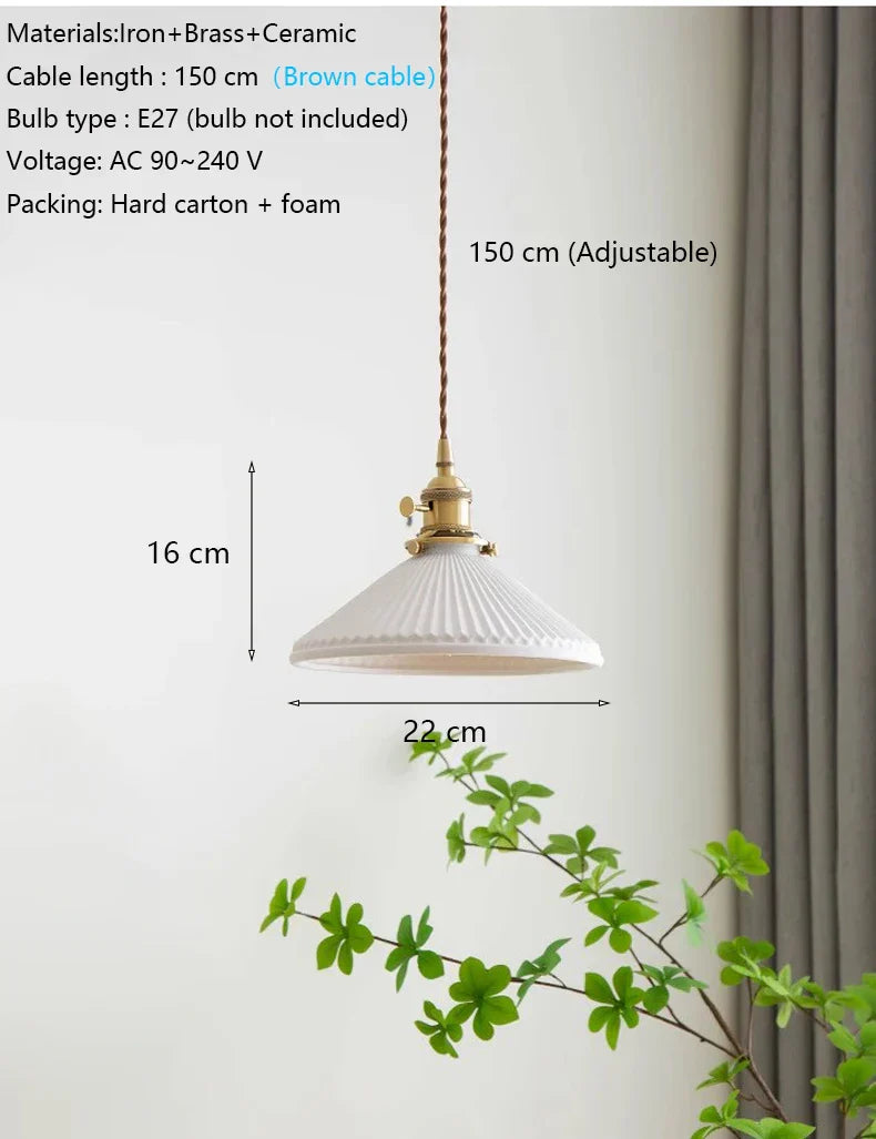 Ceramic Wabi Sabi Chandelier
