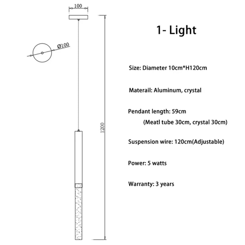 DecorBites™ Crystal LED Chandelier: Stylish Lighting for Staircase & Living Room