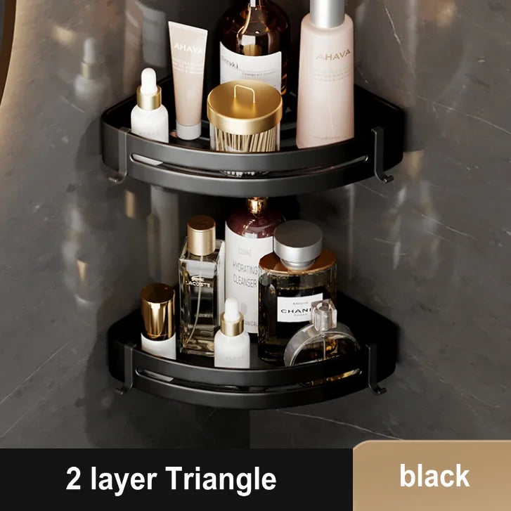 Gold Triangle Corner Shelf