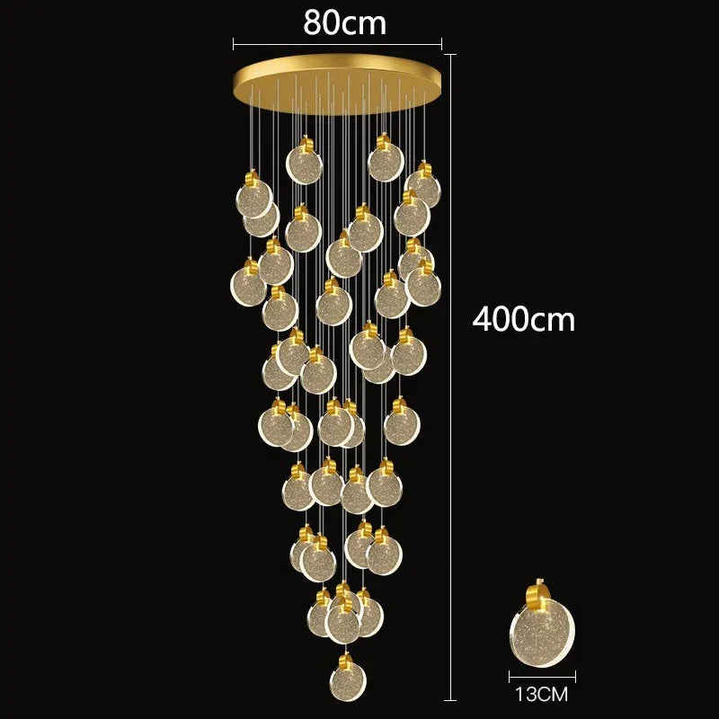 Glass Orb Pendant Light