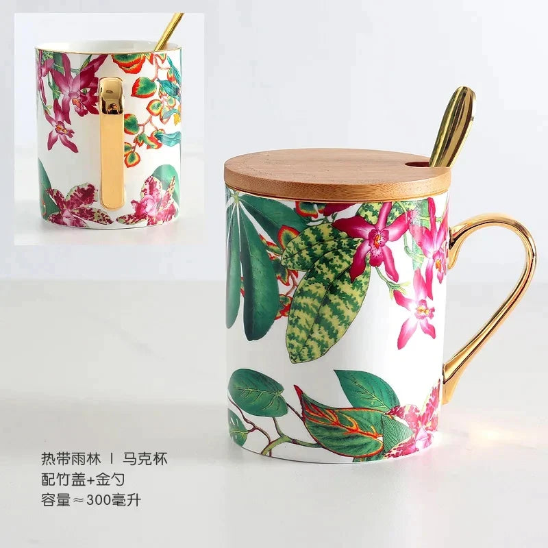 DecorBites™ Green Leaf Collection: Tableware, Plates, Coffeeware, Teaware, Saucers, Bowl, Tray