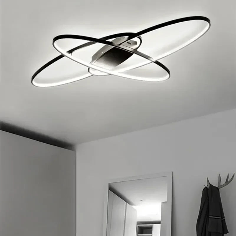 DecorBites™ Elegant Ceiling Chandeliers, Dimmable with Remote Control