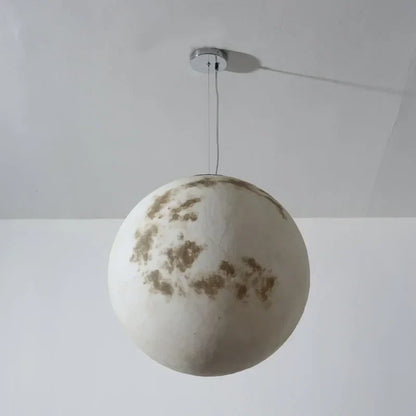 DecorBites™ Full Moon Chandelier: Nordic Retro Ball Pendant Light for Modern Home Decor