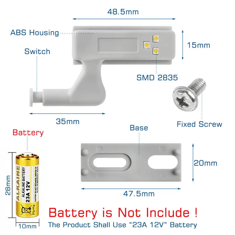Internal Sensor Cabinet Lights