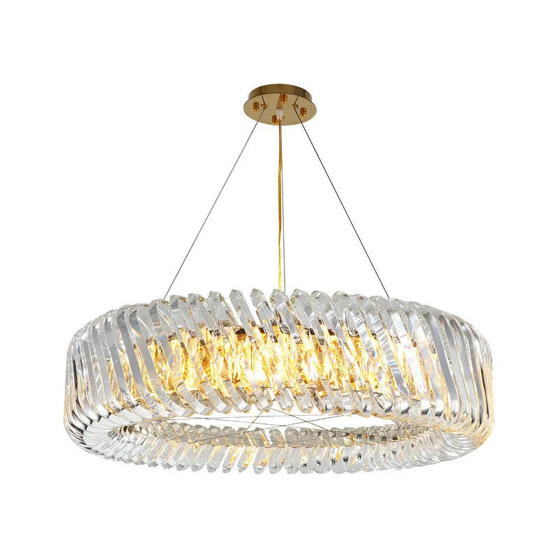 Gold LED Trend Chandelier