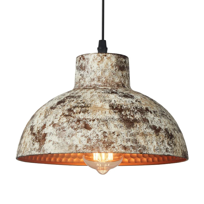 White Vintage Pendant Light For Kitchen Dining