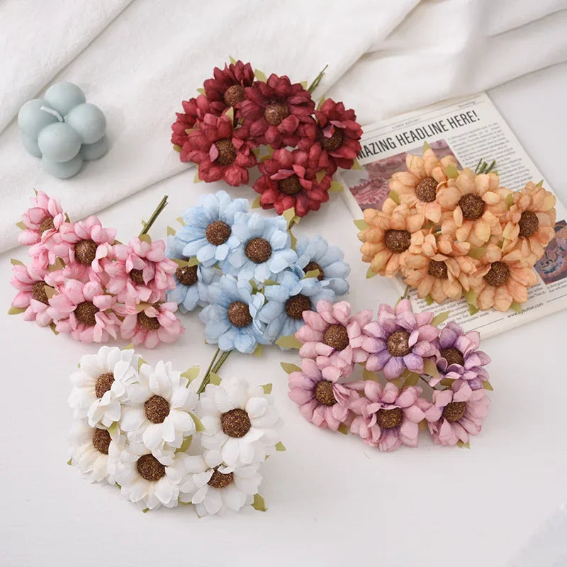 DecorBites™ Daisy Sunflower Bouquet for Wedding DIY Craft Decoration