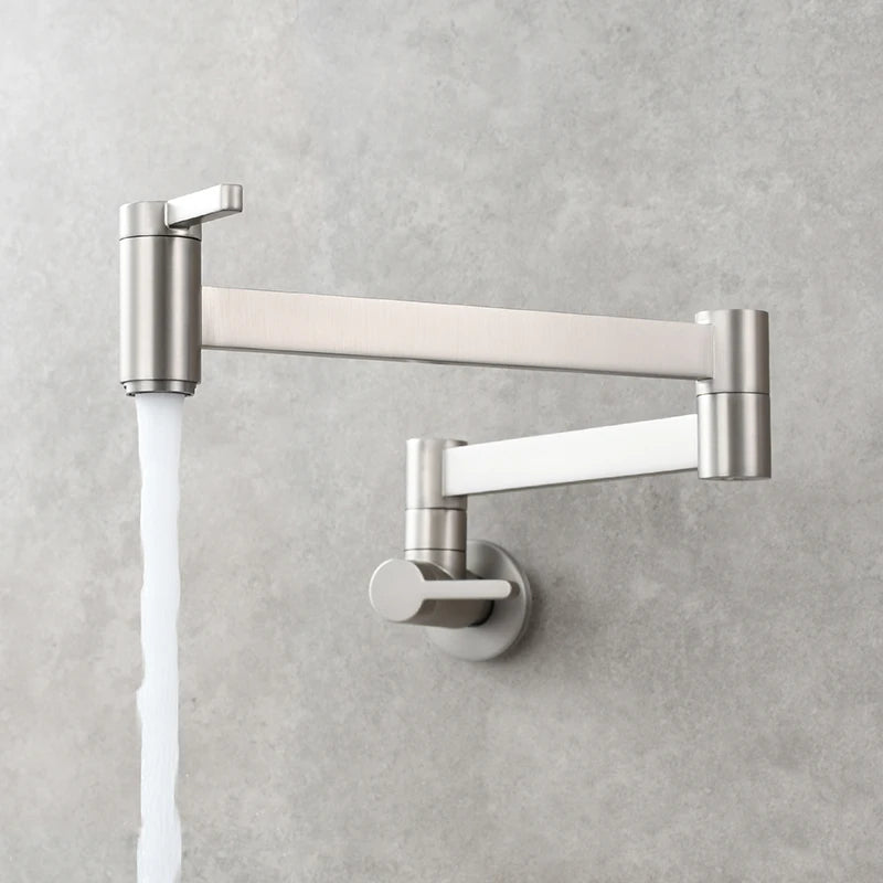 Brass Kitchen Faucet Pot Filler