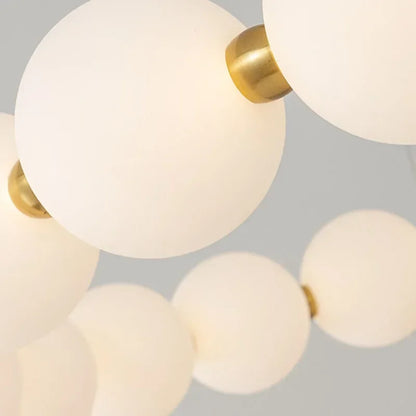 DecorBites™ LED Acrylic Chandelier for Living Room Bedroom Hall Pendant Lamps