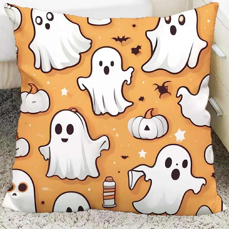 Plush Halloween Cartoon Pillow