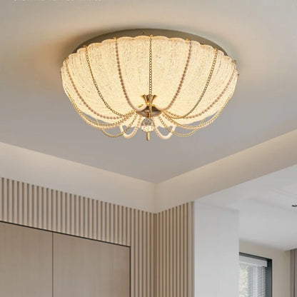 DecorBites™ Crystal Dimmable LED Ceiling Light for Modern Bedroom Decor