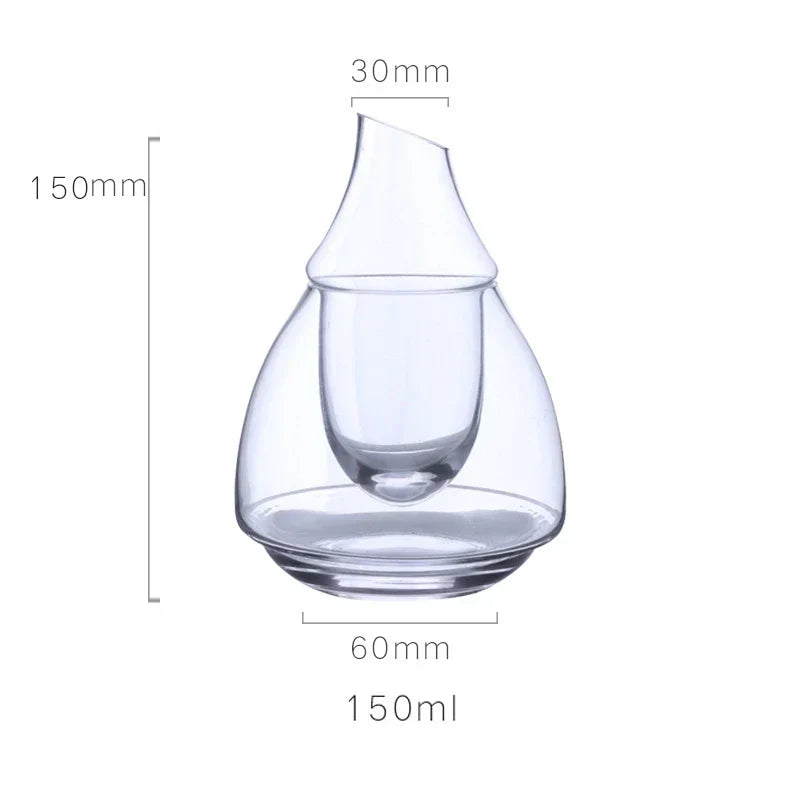 Glass Wine Bottle Set