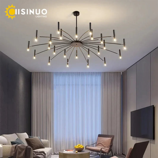 Minimalist Metal G9 Pendant Chandelier