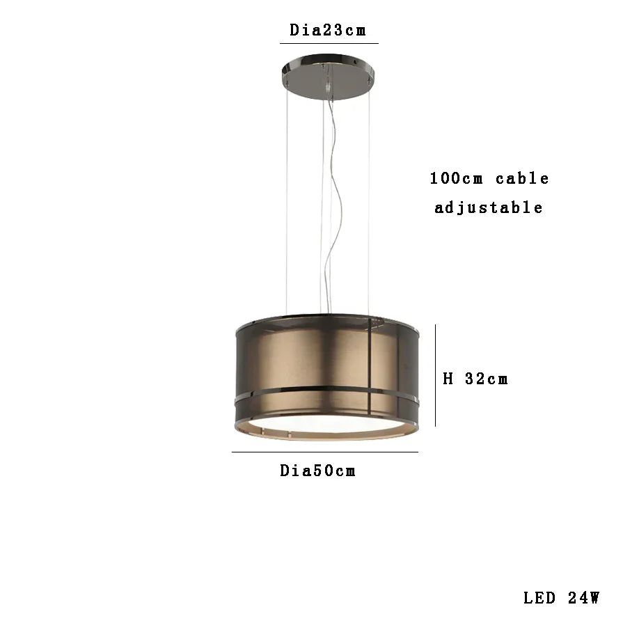 Steel Modern Chandelier