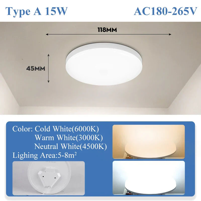 Panel LED Ceiling Chandelier