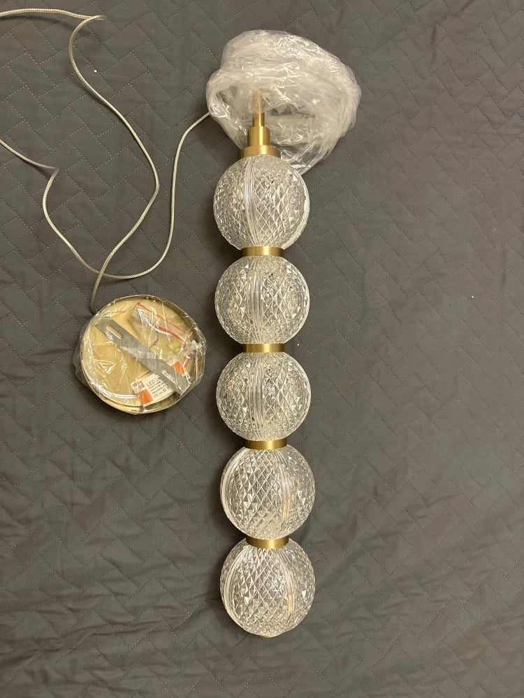 Acrylic Pendant Lights Adjustable Height