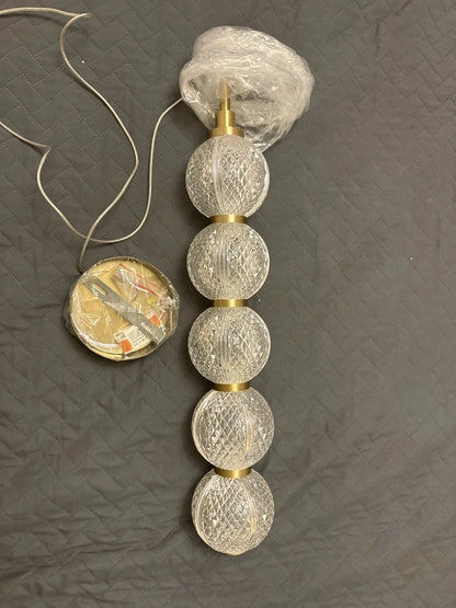 Acrylic Pendant Lights Adjustable Height