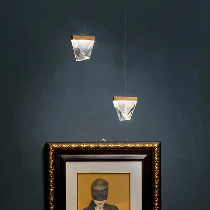 DecorBites™ Crystal Wall Sconce Light for Living Room Bedroom Hallway Lighting
