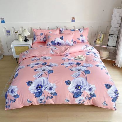DecorBites™ Leopard Print Soft Bedding Set Duvet Cover Kit - High Quality, Skin Friendly, Comfortable