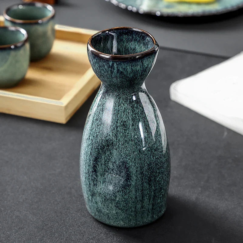 Pottery Sake Shochu Set
