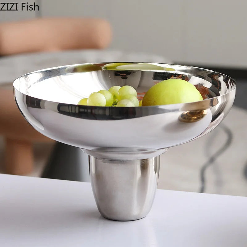 Metal High-Leg Bowl