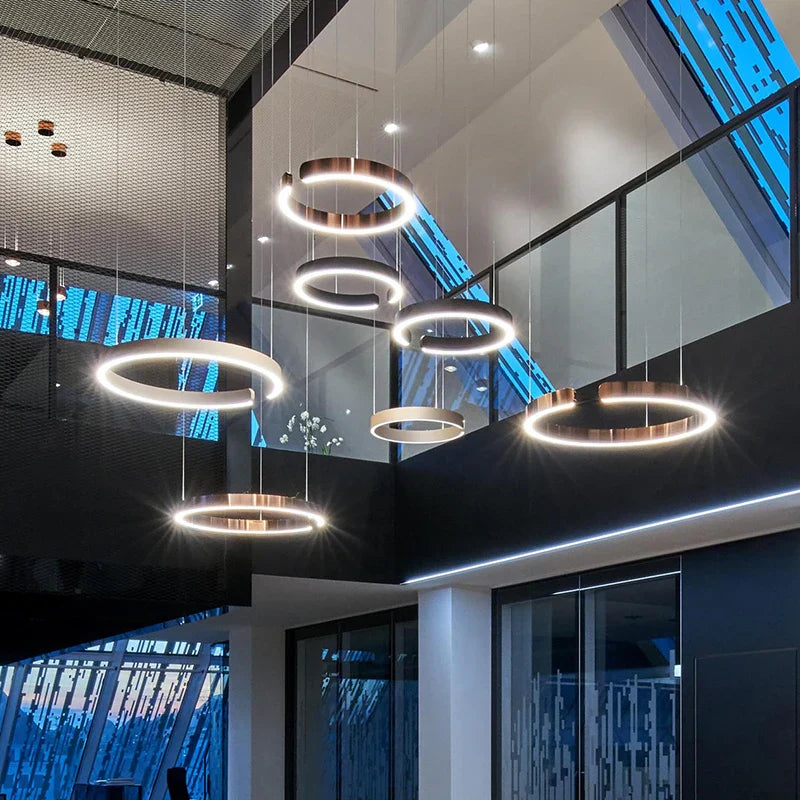 LED Modern Study Chandelier