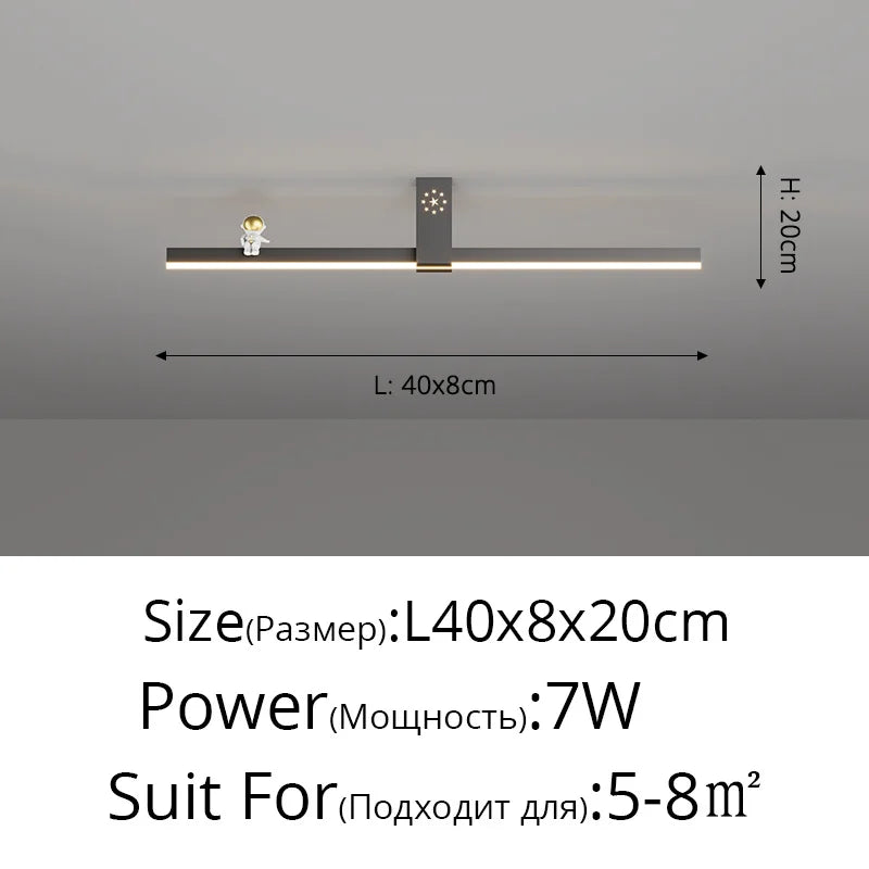 Black Custom Pendant Light
