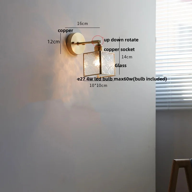 DecorBites™ LED Wall Lights Nordic Modern Bedroom Dining Room Coffee Bedside Lamp Sconce