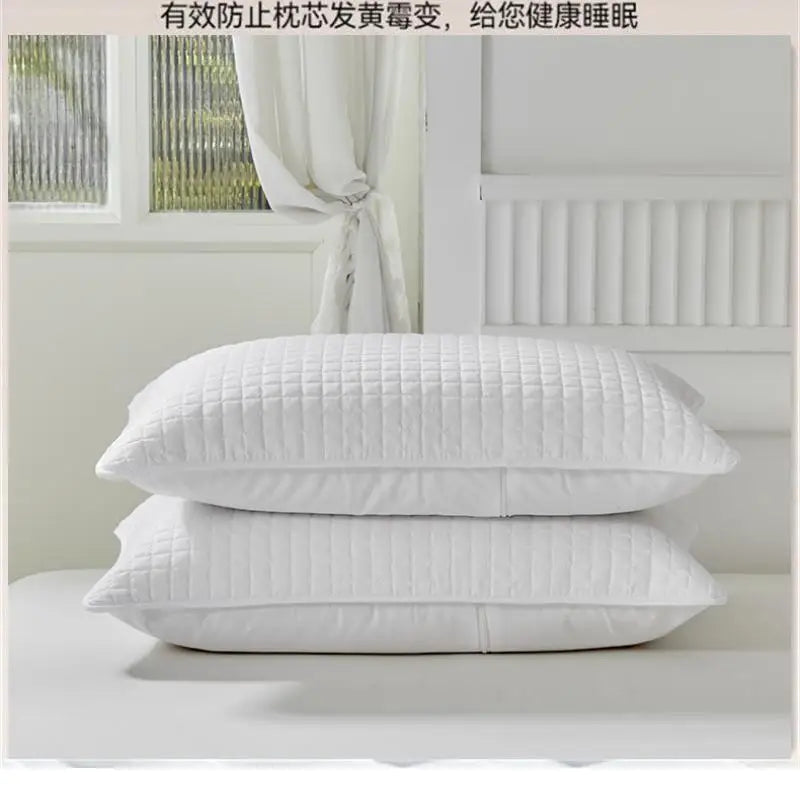 DecorBites™ Cotton Pillowcase Shield for Sweat Protection and Breathable Comfort